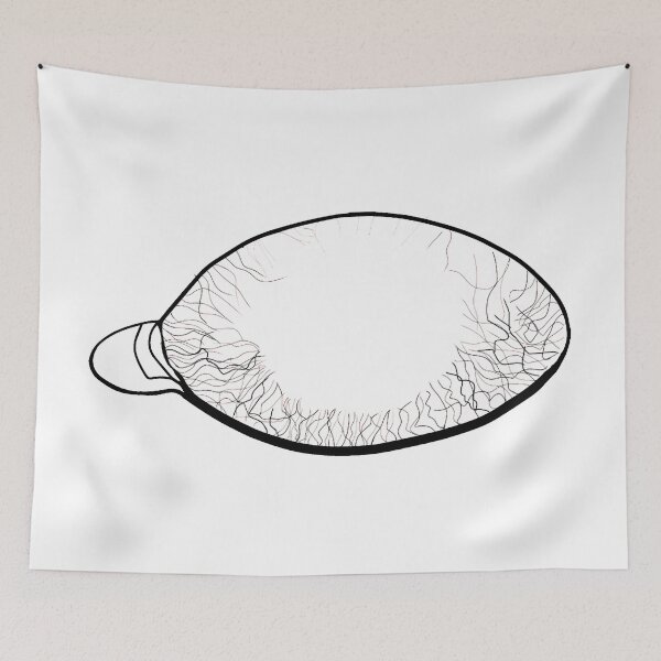 Item preview, Black Eye Veins Line Art designed and sold by Mrs-PenLine.