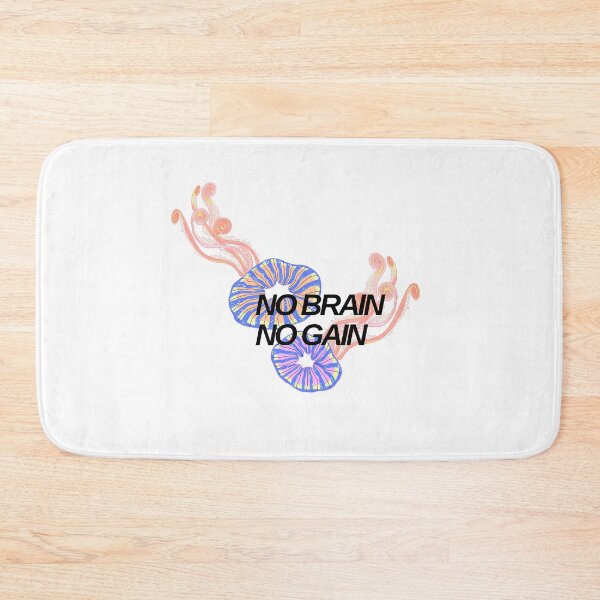 Item preview, no brain no gain designed and sold by meledh art.