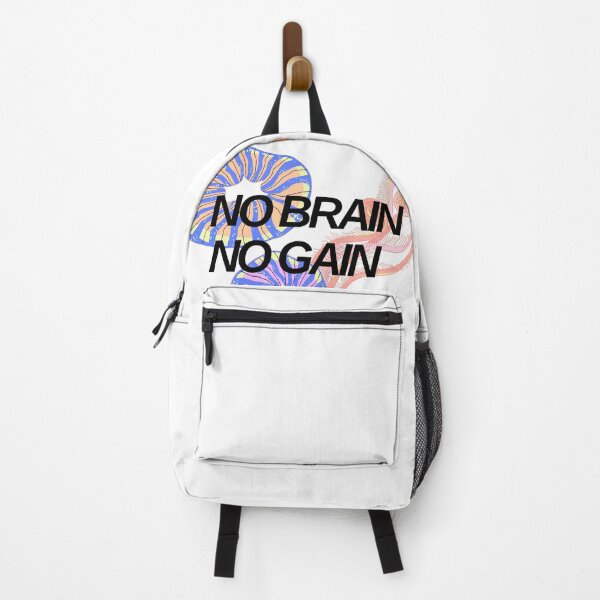 Item preview, no brain no gain designed and sold by meledh art.