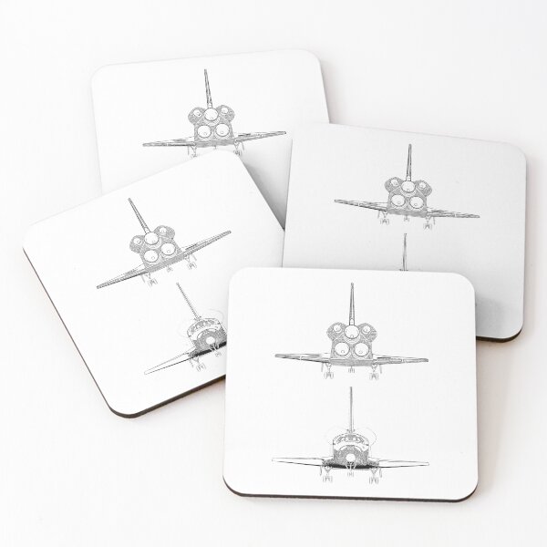 Item preview, Space Shuttle Front And Back designed and sold by TUnivers.