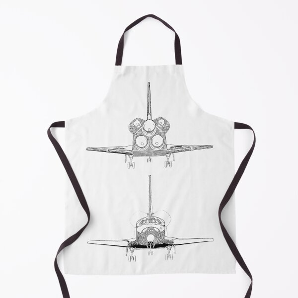 Item preview, Space Shuttle Front And Back designed and sold by TUnivers.