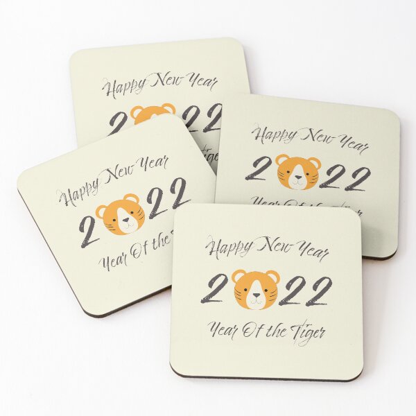 Item preview, Happy New Year 2022 Year of the Tiger designed and sold by Hedgie Designs.