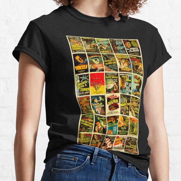 Vintage Classic Horror Monster Movie Posters Classic T-Shirt