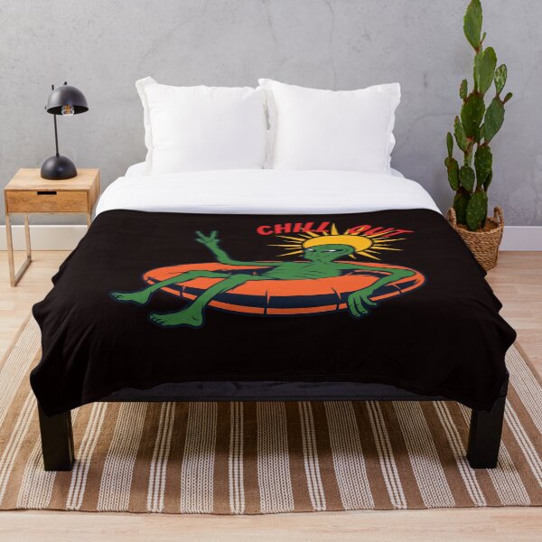 Aperçu de l'œuvre soleil extraterrestre d'été chill out extraterrestre extraterrestre drôle extraterrestre sous un soleil créée et vendue par ReneMM.