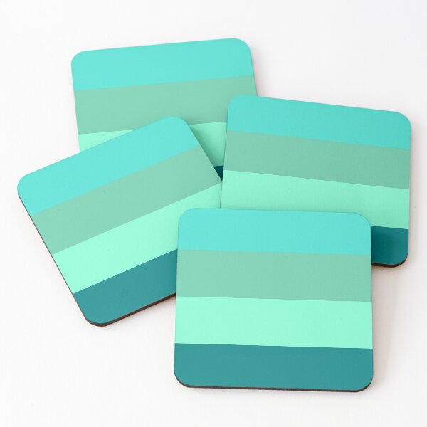 Item preview, Shades of teal designed and sold by Dankio.