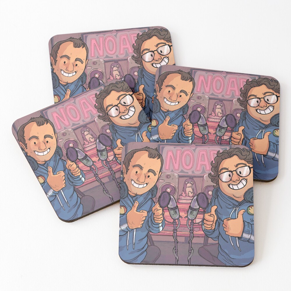Item preview, Coasters (Set of 4) designed and sold by linuxtech.