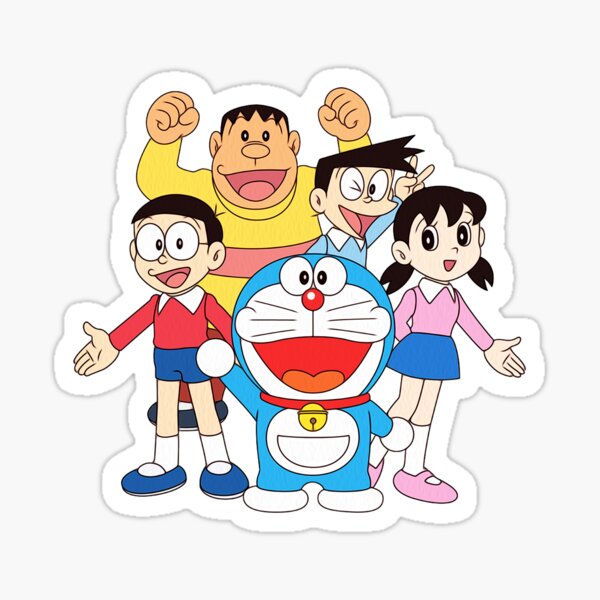 Nobita Stickers for Sale | Redbubble