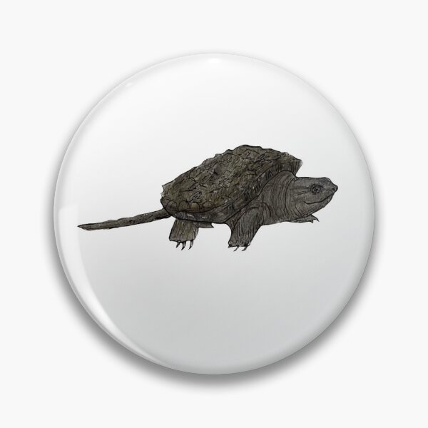 Item preview, Snapping Turtle Hatchling designed and sold by Junegirlart.