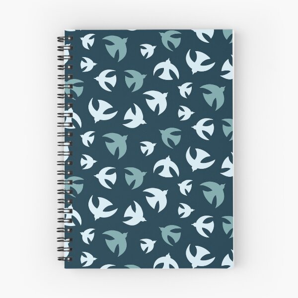 Item preview, Aves Azul Oscuro designed and sold by ToEllaBloom.
