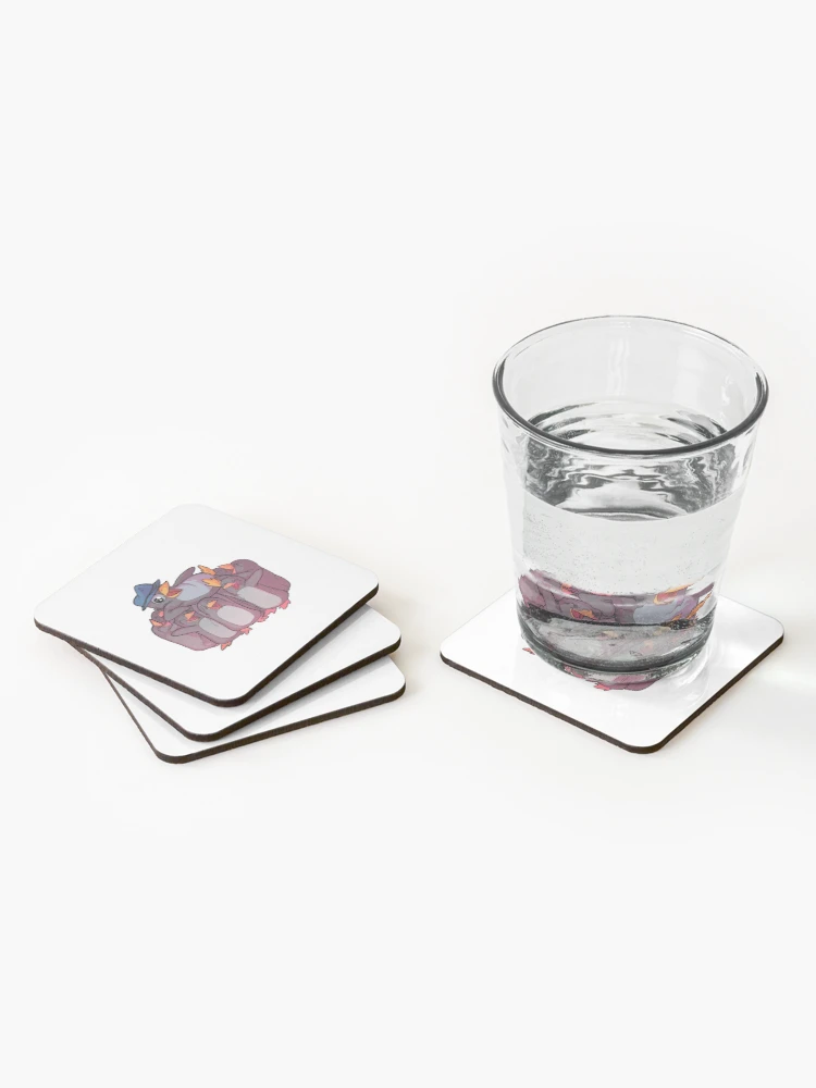 Thumbnail 2 of 5, Coasters (Set of 4), Fedora Community designed and sold by linuxtech.