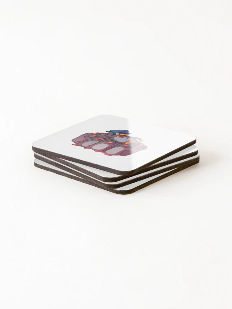 Thumbnail 4 of 5, Coasters (Set of 4), Fedora Community designed and sold by linuxtech.