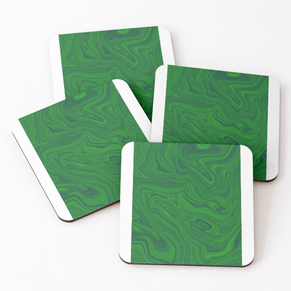 Artikelvorschau, Grüne flüssige Marmortextur entworfen und verkauft von DMJPRINT.