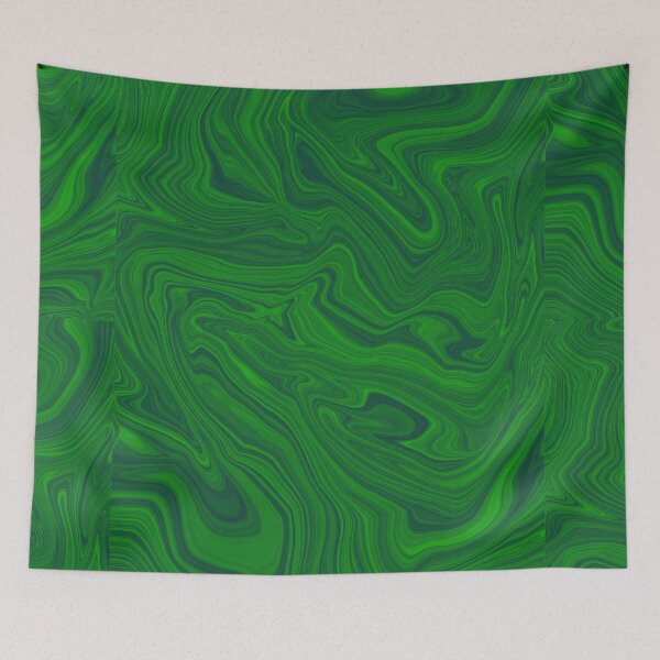 Item preview, Green Liquid marble texture designed and sold by DMJPRINT.