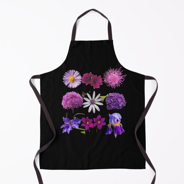 Item preview, Pretty Purple Flowers In A Row Colorful Design designed and sold by EarthArtDesigns.