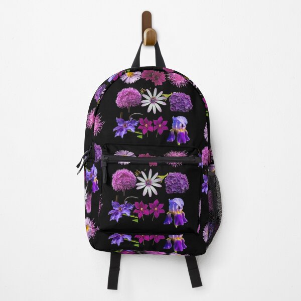 Item preview, Pretty Purple Flowers In A Row Colorful Design designed and sold by EarthArtDesigns.