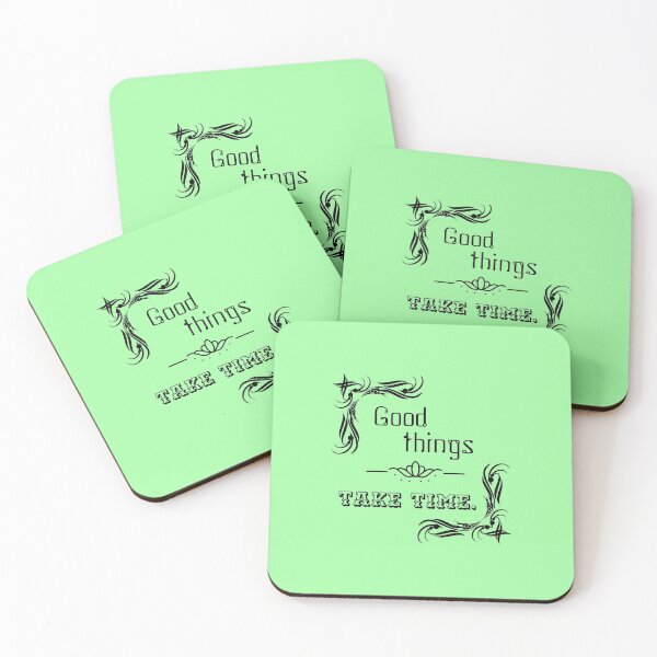 Item preview, Good things take time design. designed and sold by atktdesigns.