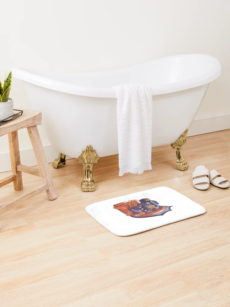 Thumbnail 2 of 6, Bath Mat, Data Encryption designed and sold by linuxtech.