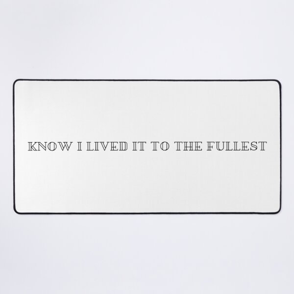 Item preview, know I lived it to the fullest pursuit of happiness designed and sold by ashcmille.
