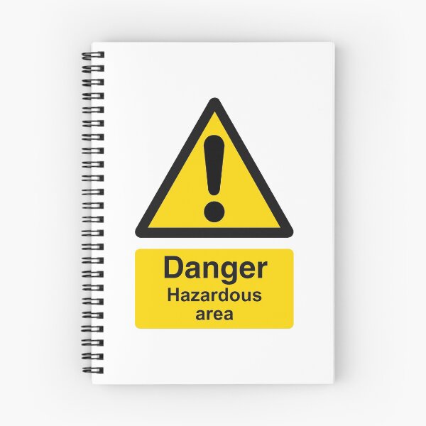 Item preview, Hazardous area Warning designed and sold by WDNOICE19.