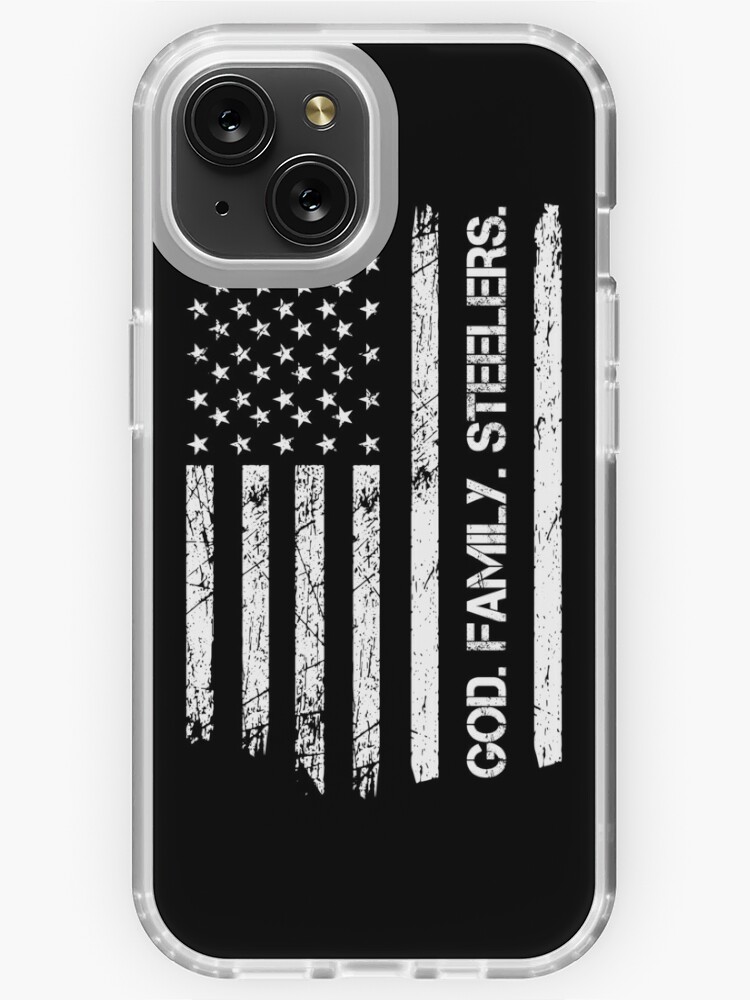 God Family Steelers Front & Back Stainless Steel Travel Mug