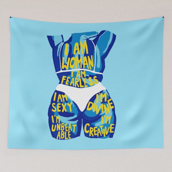 Item preview, I am woman silhouette designed and sold by LindseyL.