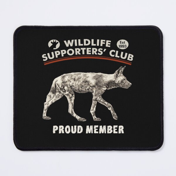 Item preview, African Wild Dog on the Prowl Wildlife Supporters' Club designed and sold by Scotch Macaskill.
