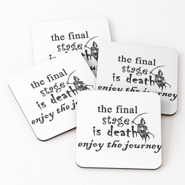 Item preview, The final stage is death enjoy the journey designed and sold by Anoirshop ⭐⭐⭐⭐⭐.