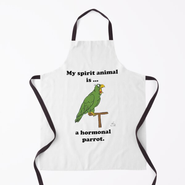 Item preview, My Spirit Animal is a Hormonal Parrot Male designed and sold by Laughing Parrot Studio.