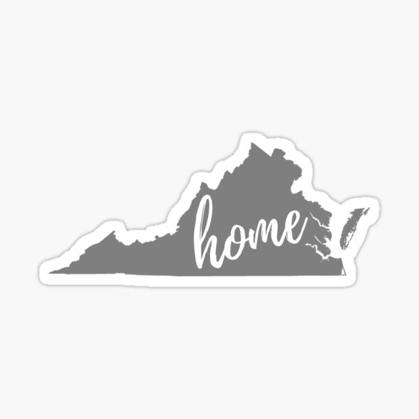 Virginia is Home Sticker