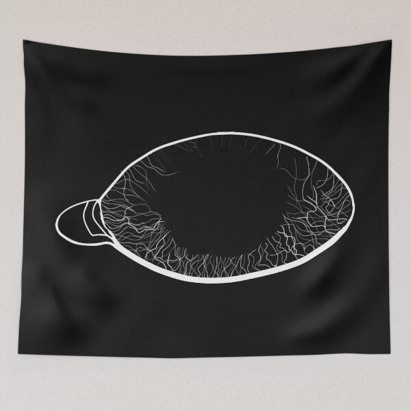 Item preview, White Eye Veins Line Art designed and sold by Mrs-PenLine.