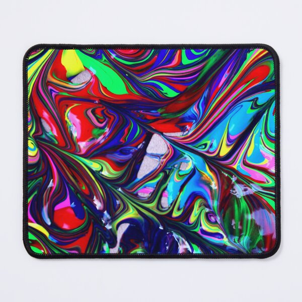 Item preview, Copy of colorful-abstract-oil-painting-with-flow-creating-wavy lines designed and sold by johnrk.