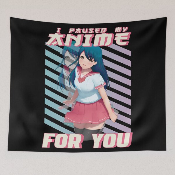 Item preview, pause my anime for you- anime lover-funny retro Japanese text style retro design. designed and sold by Rajpramanik.