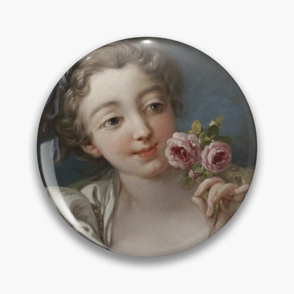 Item preview, Girl with Roses (1760) - François Boucher designed and sold by SALON DES ARTS.