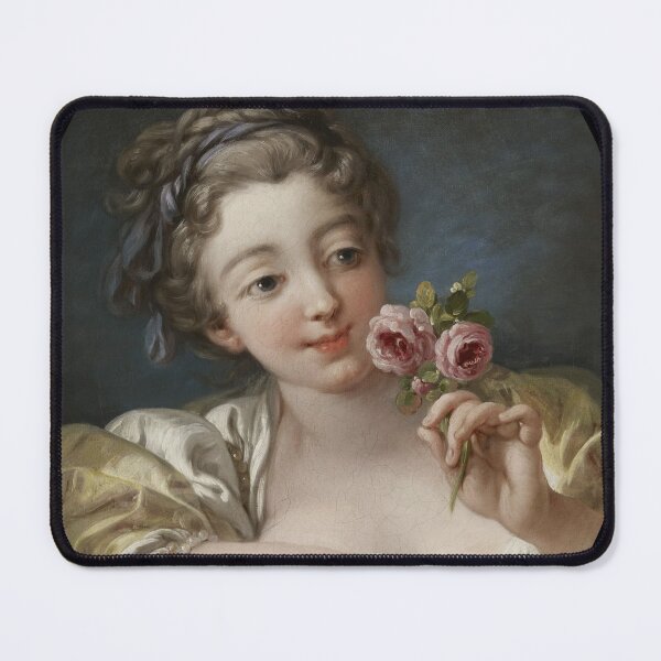 Item preview, Girl with Roses (1760) - François Boucher designed and sold by SALON DES ARTS.