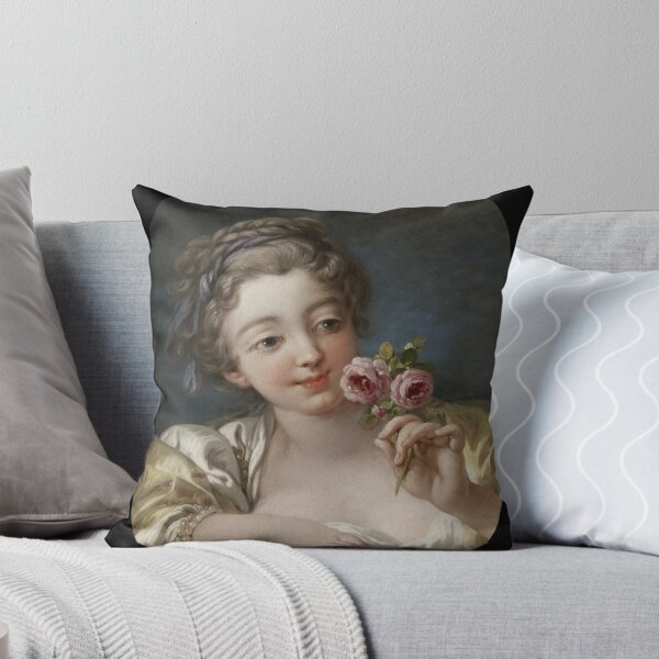 Item preview, Girl with Roses (1760) - François Boucher designed and sold by SALON DES ARTS.