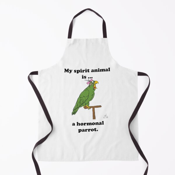 Item preview, My Spirit Animal is a Hormonal Parrot Female designed and sold by Laughing Parrot Studio.