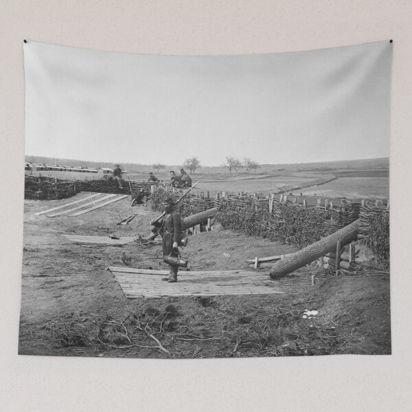 Item preview, Manassas Junction with Quaker Guns (1862) designed and sold by allhistory.