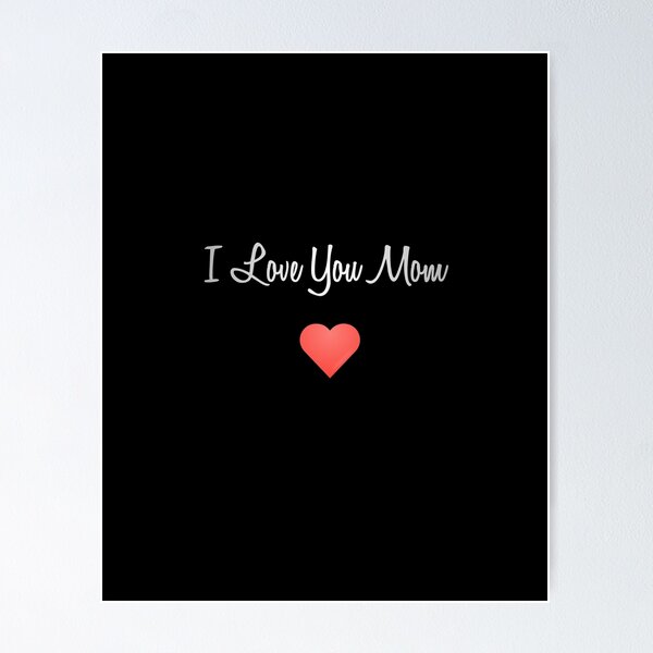 Item preview, Love u mom designed and sold by revoo.