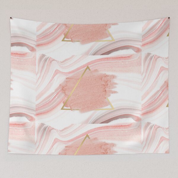 Item preview, Pink & Rose Gold Marble designed and sold by newburyboutique.