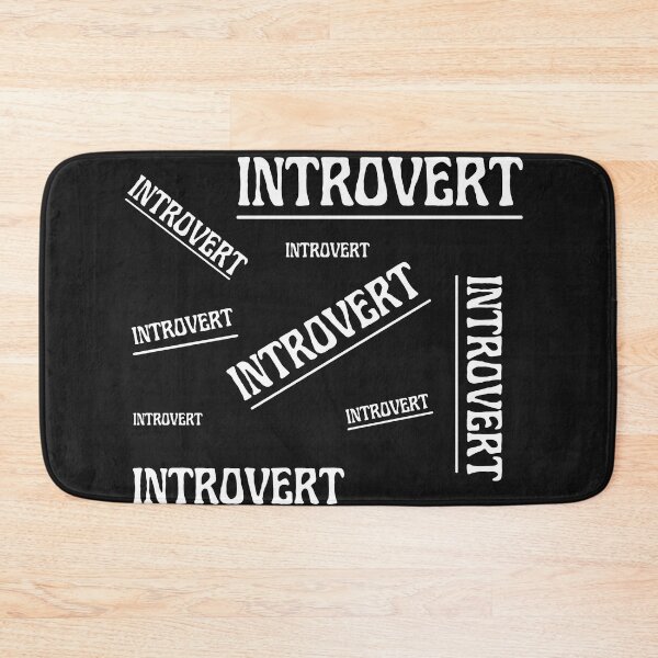 Aperçu de l'œuvre TEXTE INTROVERT - NOIR & BLANC créée et vendue par Kwayako.