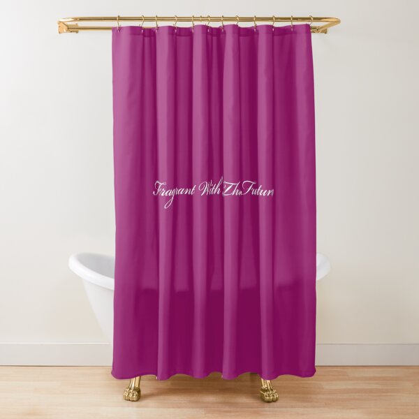 Fragrant With The Future Shower Curtain