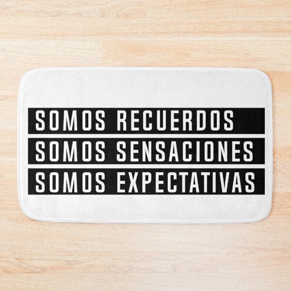 Item preview, We're memories, we're sensations, we're expectations in spanish designed and sold by croscreates.