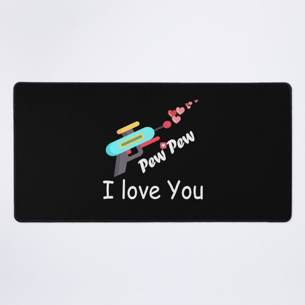 Item preview, Pew Pew I Love You Funny Valentines Day designed and sold by boyastore.