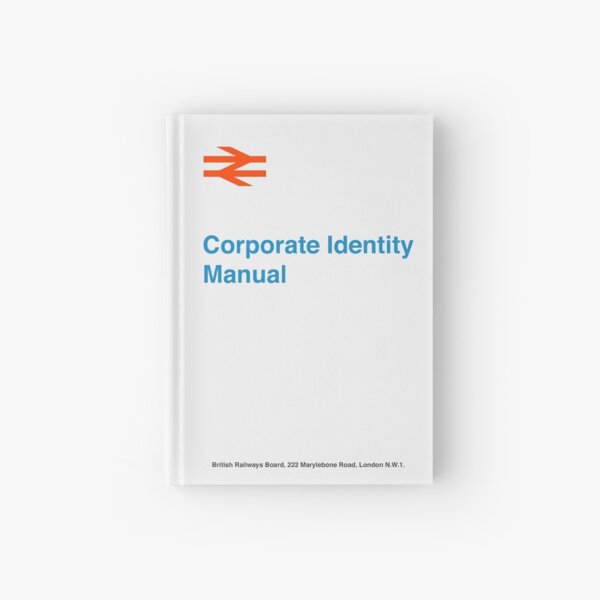 British Rail Corporate Identity Manual Hardcover Journal