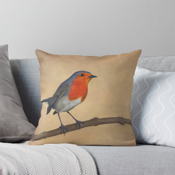 Item preview, red throat bird painting designed and sold by Sabistar.