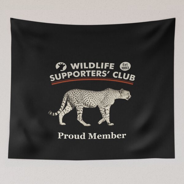 Item preview, Cheetah on the Prowl Wildlife Supporters' Club designed and sold by Scotch Macaskill.