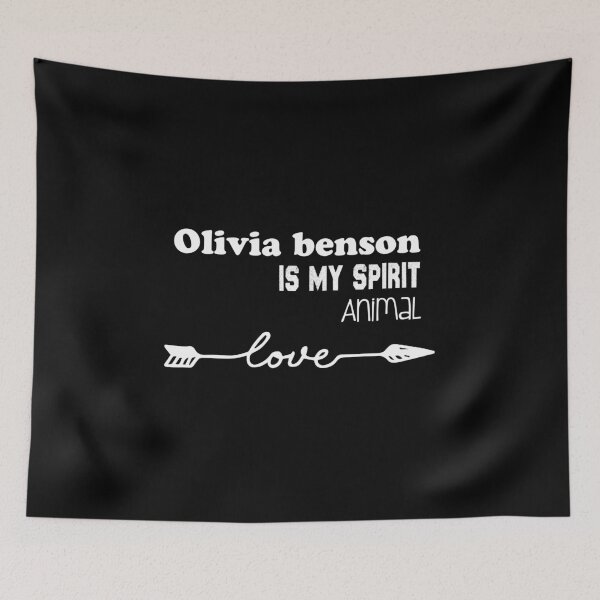 Item preview, Olivia Benson Is My Spirit Animal love new one  designed and sold by RIDA LOUCHACHHA.