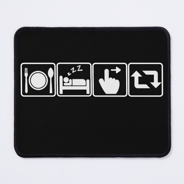 Item preview, Eat, Sleep, Swipe Right, Repeat, Funny Dating, Online Dating, Tinder, Single, First Date, Funny Valentine's Gift designed and sold by RisingFrequency.