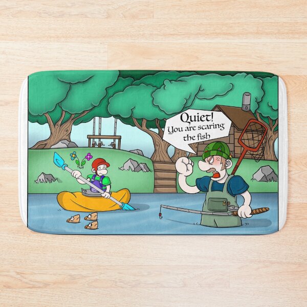Item preview, Angry Angler designed and sold by Paddlingbanter.