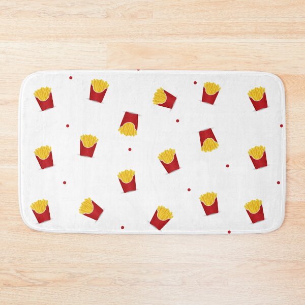 Item preview, Cute Potato French Fries Fast Food Pattern designed and sold by Amit khemani.